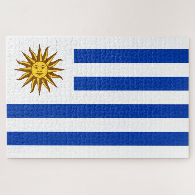 Puzzle Bandera del Uruguay (Uruguay) (Horizontal)