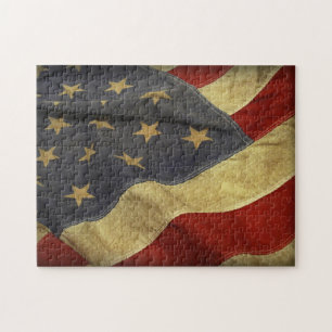 Puzzle Bandera estadounidense