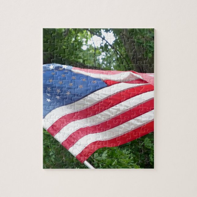 Puzzle Bandera estadounidense (Vertical)