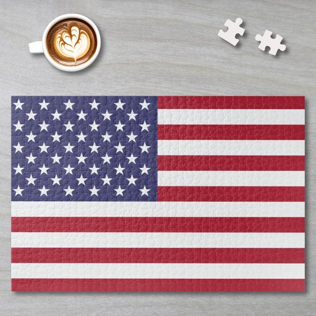 Puzzle Bandera Estadounidense O Imagen Personalizado (Subido por el creador)