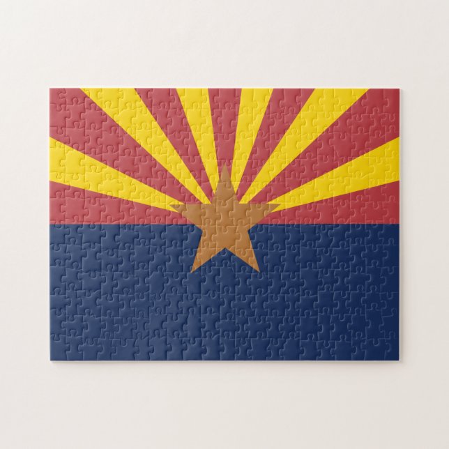 Puzzle Bandera Estatal de Arizona (Horizontal)
