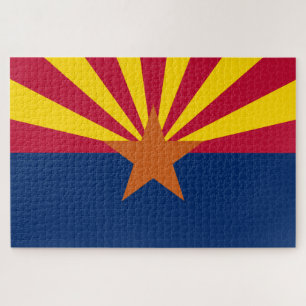 Puzzle Bandera Estatal de Arizona
