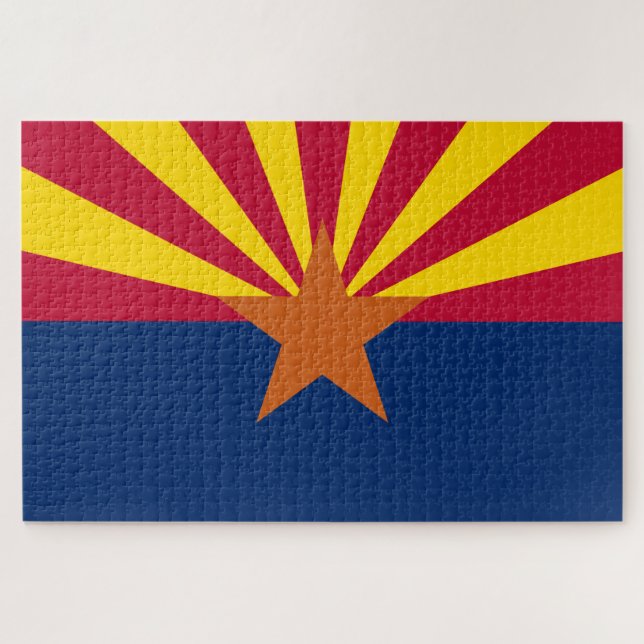 Puzzle Bandera Estatal de Arizona (Horizontal)