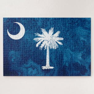 Puzzle Bandera estatal de Carolina del Sur