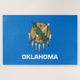 Puzzle Bandera estatal de Oklahoma