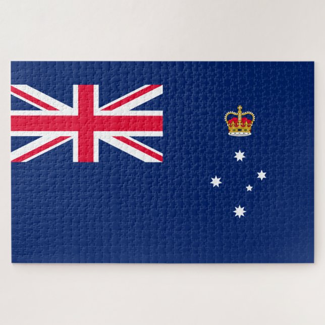 Puzzle Bandera estatal de Victoria (Australia) (Horizontal)
