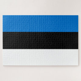 Puzzle Bandera estonia