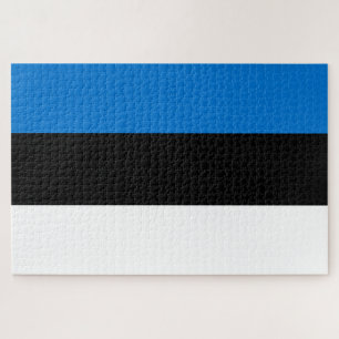 Puzzle Bandera estonia
