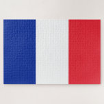 Puzzle Bandera francesa (Francia)<br><div class="desc">Este diseño presenta la bandera nacional de Francia (oficialmente República Francesa, República Francesa), país conformado por la Francia metropolitana en Europa Occidental y varias regiones y territorios de ultramar. El área metropolitana de Francia se extiende desde el mar Mediterráneo hasta el Canal de la Mancha y el Mar del Norte,...</div>