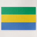 Puzzle Bandera gabonesa (Gabón)<br><div class="desc">Este diseño presenta la bandera nacional de Gabón, que es un país en la costa oeste de África Central. Gabón está situado en el ecuador. El Gabón tiene frontera con Guinea Ecuatorial al noroeste; el Camerún al norte; la República del Congo al este y al sur; y el Golfo de...</div>