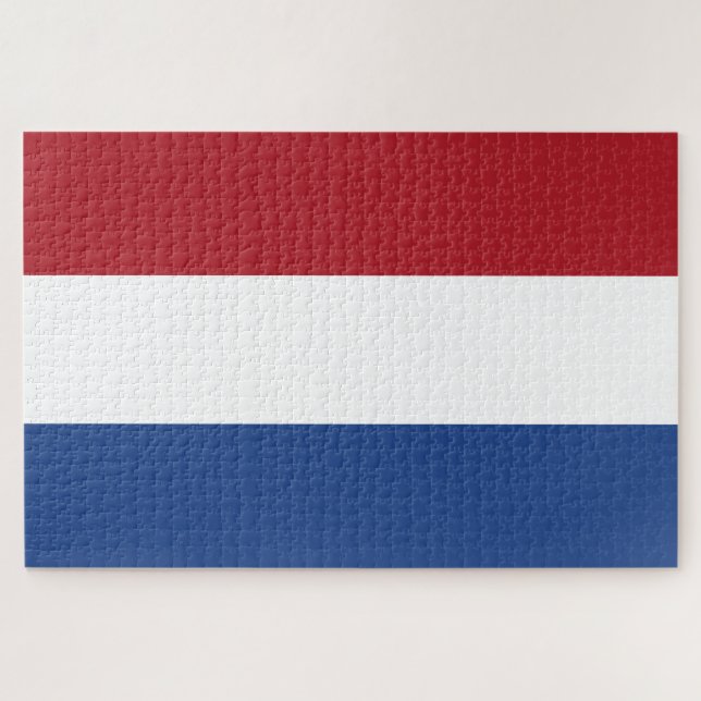 Puzzle Bandera holandesa (Horizontal)