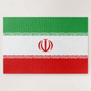 Puzzle Bandera iraní (Irán) (persa)