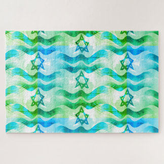 Puzzle Bandera israelí 1014 piezas