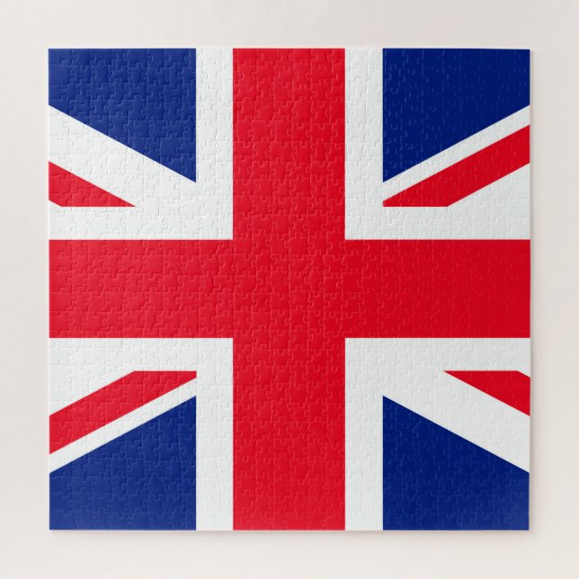 Puzzle Bandera Jack Union del Reino Unido (Vertical)