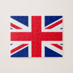 Puzzle Bandera Jack Union del Reino Unido<br><div class="desc">Bandera Jack Union del Reino Unido</div>