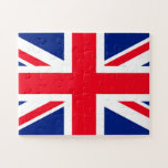 Puzzle Bandera Jack Union del Reino Unido<br><div class="desc">Bandera Jack Union del Reino Unido</div>