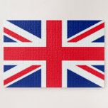Puzzle Bandera Jack Union del Reino Unido<br><div class="desc">Bandera Jack Union del Reino Unido</div>