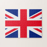 Puzzle Bandera Jack Union del Reino Unido<br><div class="desc">Bandera Jack Union del Reino Unido</div>