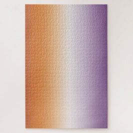 Puzzle Bandera lesbiana sutil de gradiente difícil de res