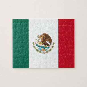 Puzzle Bandera mexicana - Bandera de México