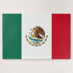 Puzzle Bandera mexicana - Bandera de México