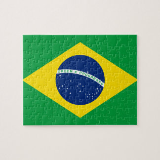 Puzzle Bandera nacional de Brasil