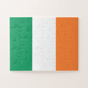 Puzzle Bandera nacional de Irlanda, norma irlandesa, cart