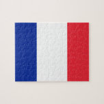 Puzzle Bandera nacional del mundo de Francia<br><div class="desc">¿Quiera que todos supiera usted represente cierto país? Muestre apagado su orgullo nacional con esta bandera del producto del mundo. Este artículo exhibe una bandera del mundo que ofrece la bandera de Francia. Visite el poster de las banderas del mundo en https://www.zazzle.com/worldflagsposter para más productos que ofrecen banderas y banderas...</div>