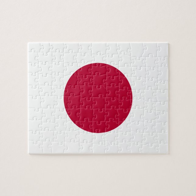 Puzzle Bandera nacional del mundo de Japón (Horizontal)