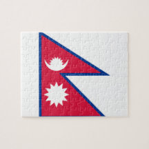 Bandera nacional del mundo de Nepal