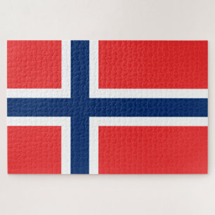 Puzzle Bandera noruega (Noruega)