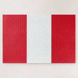Puzzle Bandera peruana (Perú)