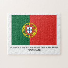 Puzzle Bandera portuguesa personalizado