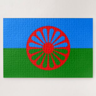 Puzzle Bandera romaní