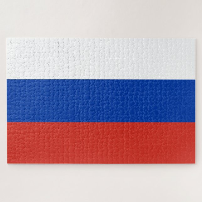 Puzzle Bandera rusa (Rusia) (Horizontal)