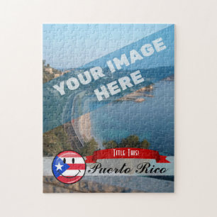 Puzzle Bandera sonriente de Puerto Rico