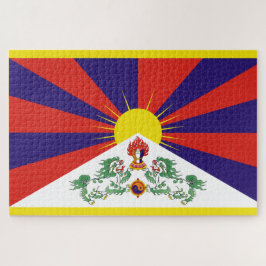 Puzzle Bandera tibetana