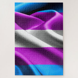 Puzzle Bandera transgénero