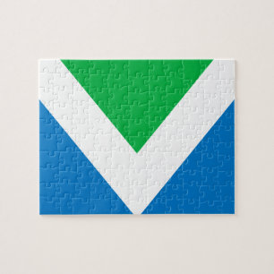 Puzzle Bandera vegana internacional