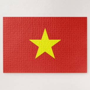 Puzzle Bandera vietnamita (Vietnam)