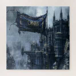 Puzzle Bandera y placa ONE