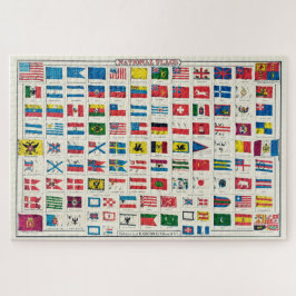 Puzzle Banderas nacionales de época
