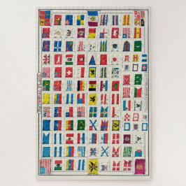 Puzzle Banderas nacionales de época