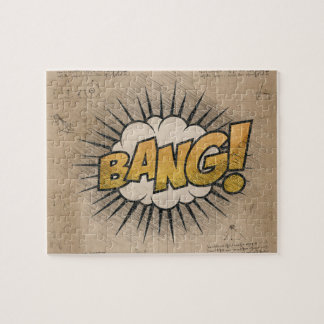 Puzzle ¡BANG! Historieta vintage libro Steampunk Pop Art