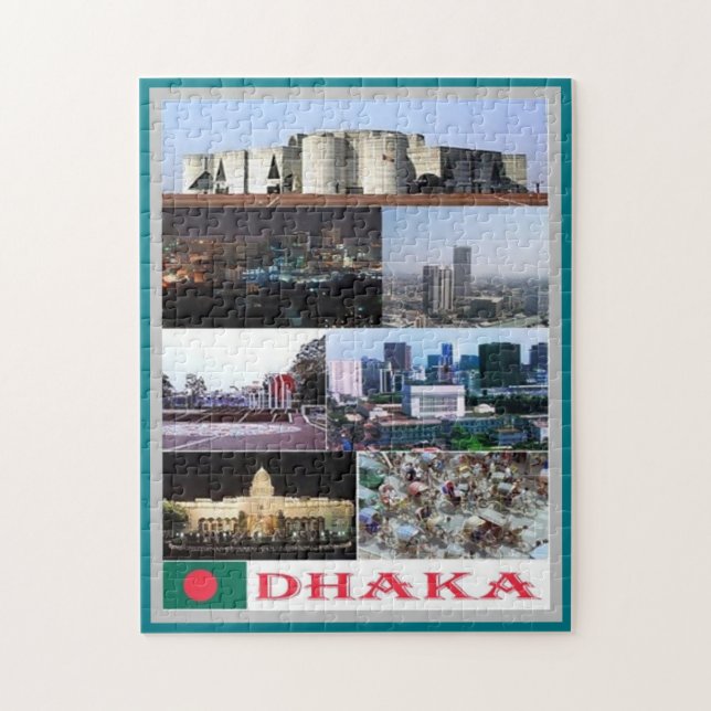 Puzzle Bangladesh - Daca - (Vertical)
