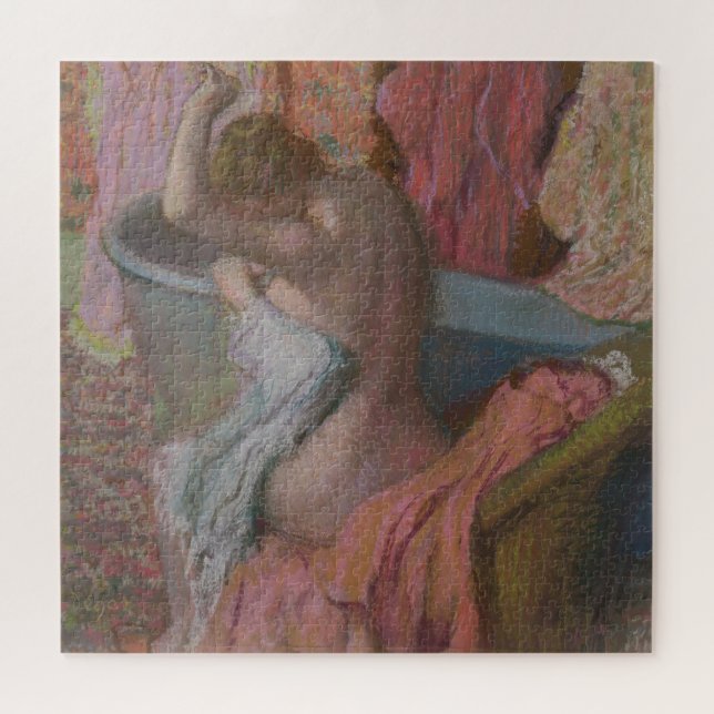 Puzzle Bañista de Edgar Degas el | (Horizontal)