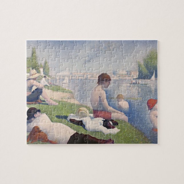 Puzzle Bañistas de Jorte Pedro Seurat el | en Asni�res, (Horizontal)