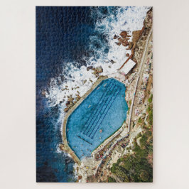 Puzzle Baños de Bronte Piscina Océano Sydney Aerial