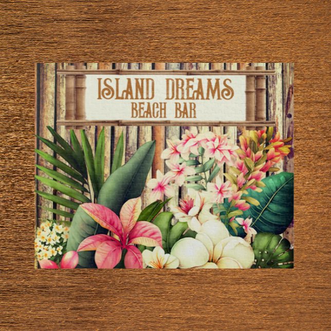 Puzzle Bar de playa Island Dreams  (Take a mini vacation with this fun puzzle!)