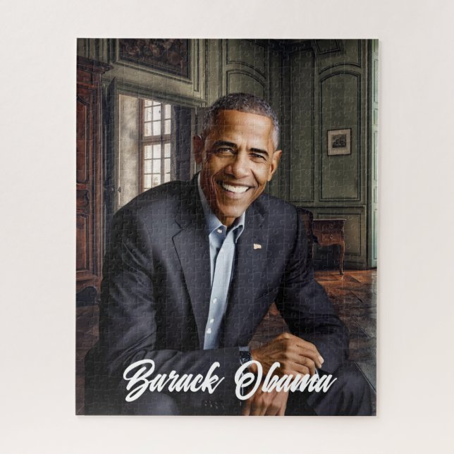 Puzzle Barack Obama 44º presidente (Vertical)
